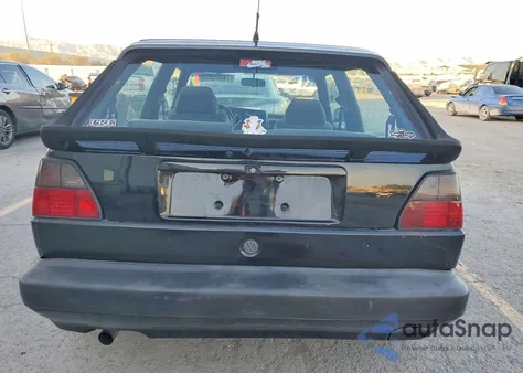 1991 Volkswagen Golf Gti 8V из США, поврежденный, VIN 3VWDB21G0MM040646